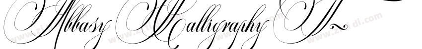 Abbasy Calligraphy T字体转换 Abbasy Calligraphy T字体转换